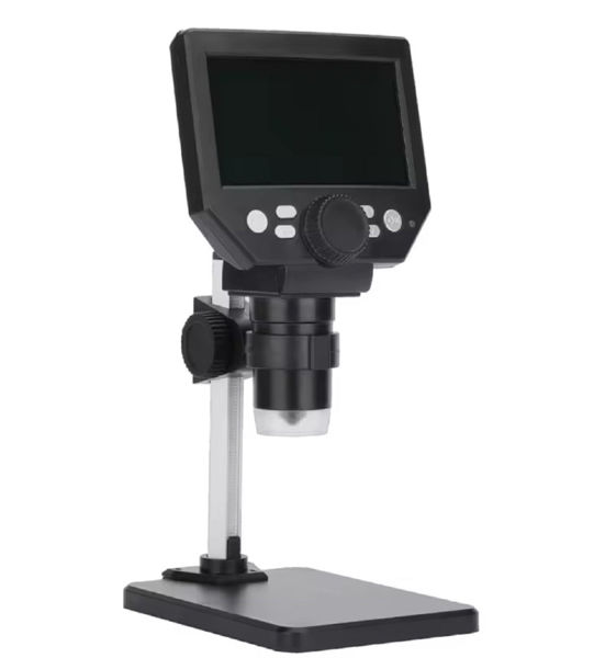 Microscopio digital, 1000x, pantalla de 4,3”