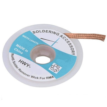 Malla desoldar 2.0mm por 1,5mts