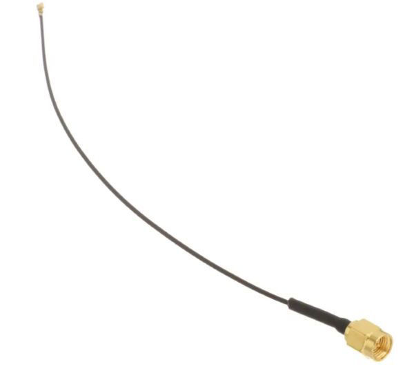 Conector macho IPEX a SMA para antena