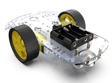 	Kit coche 3WD, chasis sin electrónica